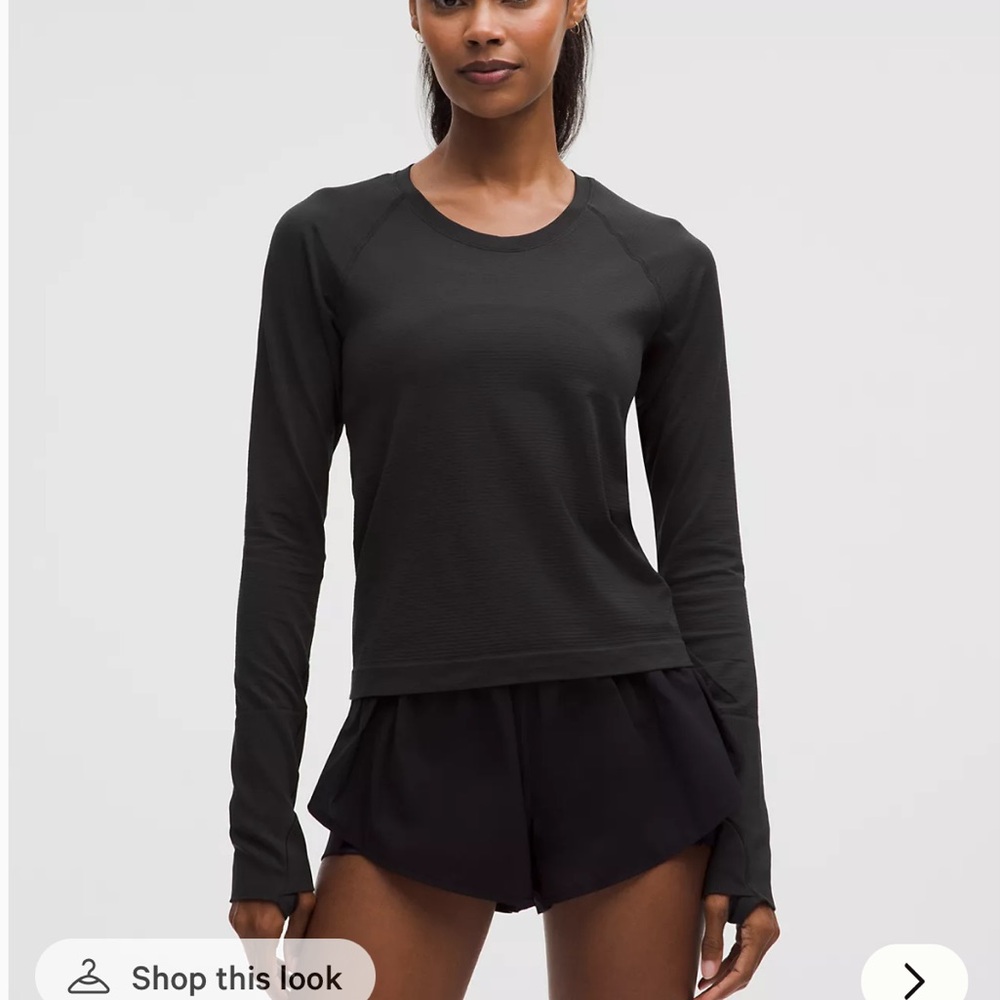 Swiftly Tech Black Long Sleeve